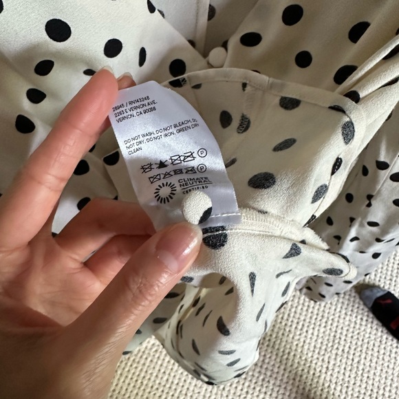 Reformation Romantic Nell Button Blouse - Picture 10 of 10
